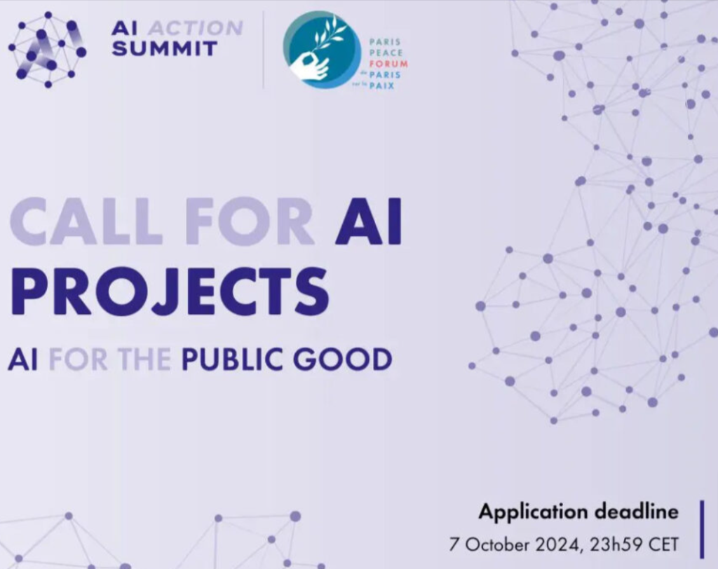 Calling submissions for AI projects at the AI Action Summit 2025!